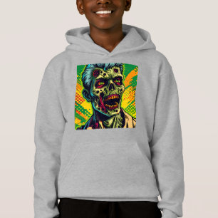 Camiseta Festa de Halloween de Zumbi Assustador