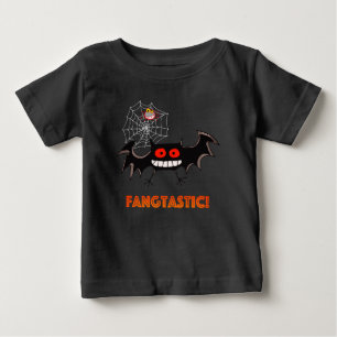 Camiseta Festa de Halloween Fangtástica Assustadora