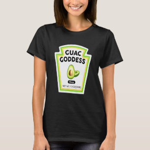 Camiseta Festa de Halloween Fantasia de Guacamole Goddess G