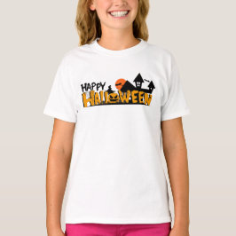 Camiseta Festa de Halloween Feliz