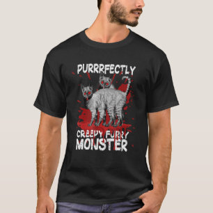 Camiseta Festa de Halloween Figurume Puramente Assustador F