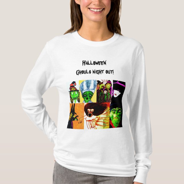 CAMISETA FESTA DE HALLOWEEN - FILHA (Frente)