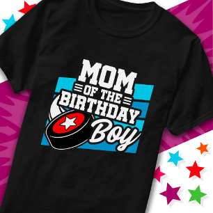 Camiseta Festa de Hockey para Crianças Diversão Mãe do Garo