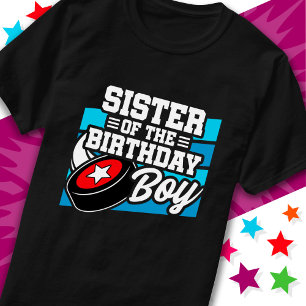 Camiseta Festa de Hockey para Crianças Divertidas Irmã do G