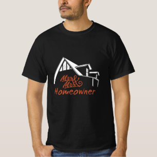 Camiseta Festa de inauguração do Sr. e da Sra. Proprietário
