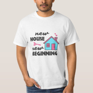 Camiseta Festa de inauguração Nova Casa Novo Começo