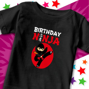Camiseta Festa de Karatê Divertida Aniversário de Criança A