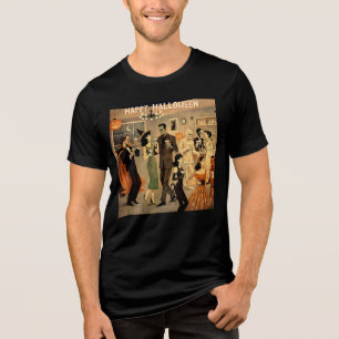 Camiseta Festa de Martini de Halloween dos Anos 40 com Esti