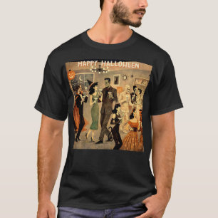 Camiseta Festa de Martini de Halloween dos Anos 40 no Estil