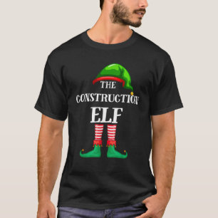 Camiseta Festa de Natal da Família de Combate Elf de Constr