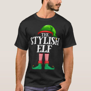 Camiseta Festa de Natal da Família do na moda Elf Matching 