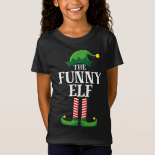 Camiseta Festa de Natal da Família Engraçado Elf Matando