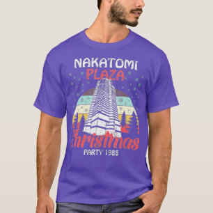 Camiseta Festa de Natal de Nakatomi Plaza 1988 Engraçado Xm