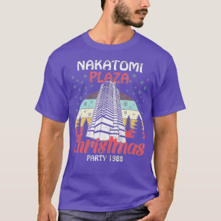 Camiseta Festa de Natal de Nakatomi Plaza 1988 Engraçado Xm