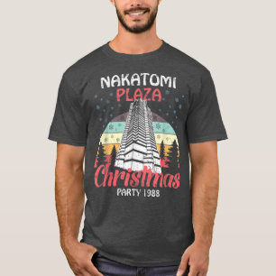 Camiseta Festa de Natal de Nakatomi Plaza 1988 Engraçado Xm