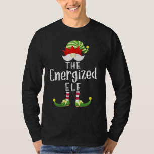 Camiseta Festa de Natal do Grupo Elf Energized