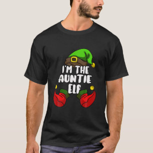 Camiseta Festa de Natal do Grupo Familiar Auntie Elf Matchi