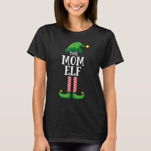 Camiseta Festa de Natal do Grupo Familiar da Mãe Elf Matchi