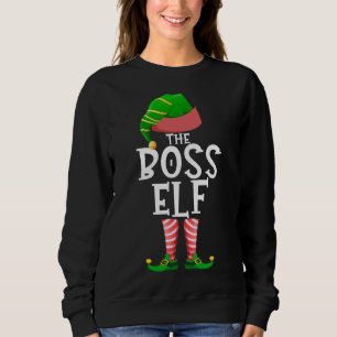 Camiseta Festa de Natal do Grupo Familiar do Chefe Elf Matc