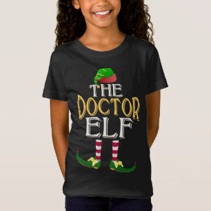 Camiseta Festa de Natal do Grupo Familiar do Dr Elf Hat Eng
