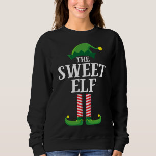 Camiseta Festa de Natal do Grupo Familiar do Sweet Elf Matc