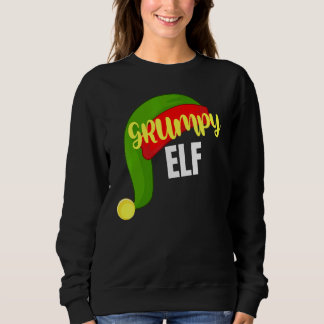 Camiseta Festa de Natal do Grupo Familiar Grumpy Elf Corres