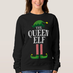 Camiseta Festa de Natal do Grupo Familiar Queen Elf Matchin