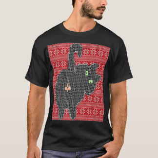 Camiseta Festa de Natal Fabulosa para Bumbuns de Gato