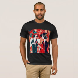 Camiseta Festa de Natal Flapper