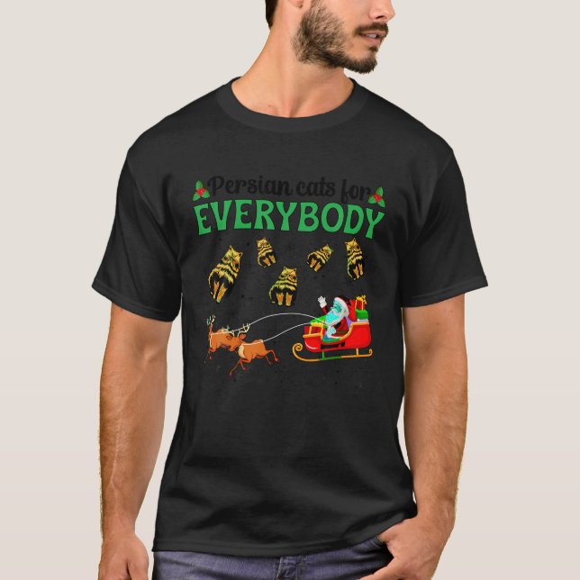 Camiseta Festa de Natal Persa e Engraçado, Natal Persa (Frente)