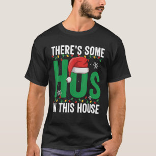 Camiseta Festa de Natal Santa Engraçado Há Algumas Vadias A