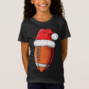 Camiseta Festa de Natal Santa Hat Engraçado Esportes Xma