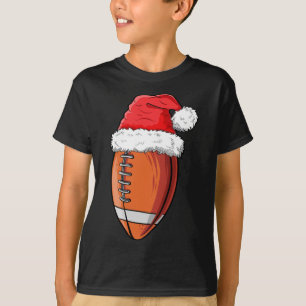 Camiseta Festa de Natal Santa Hat Engraçado Esportes Xma