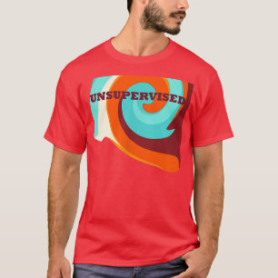 Camiseta Festa de Noite de Diversão sem Supervisão Laranja 