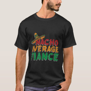 Camiseta Festa de Noivado do Noivo Noiva Nacho Média