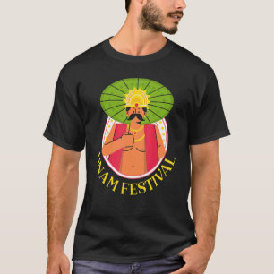 Camiseta Festa de Onam Índia Feriado Indiano Religião de Ke
