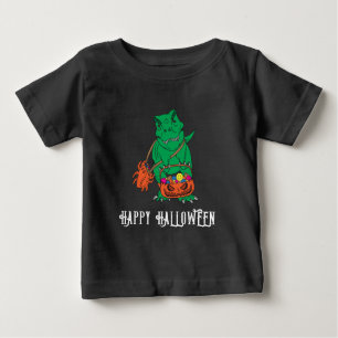 Camiseta Festa de outono do Dinossaur Halloween