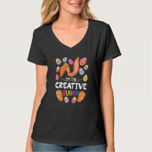 Camiseta Festa de Páscoas de Correspondência Familiar Creat