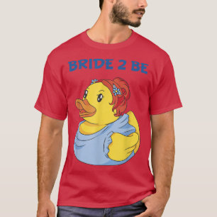 Camiseta Festa de Pato de Borracha Fantasia de Mulher para 