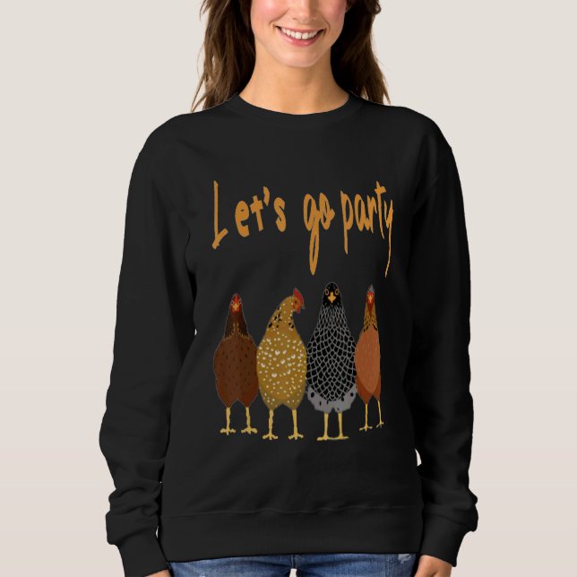 Camiseta Festa de Peanuts de dança de frango para Vamos (Frente)