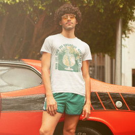 Camiseta Festa de Pina Colada Antiga Retro Summer Vintage T