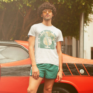 Camiseta Festa de Pina Colada Antiga Retro Summer Vintage T