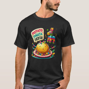 Camiseta Festa de Pinata de Batata 5 de Maio Amante de Bata