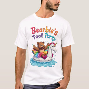 Camiseta Festa de Piscina Bearbie