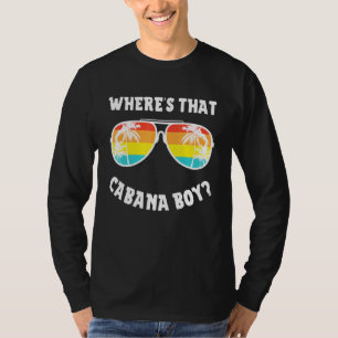 Camiseta Festa De Piscina De Cabana Onde Está O Cabana Boy