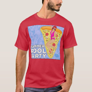 Camiseta Festa de Piscina de Verão