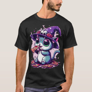 Camiseta Festa de pizza de plástico