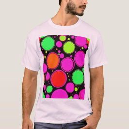 Camiseta Festa de Pontos de Neon