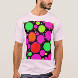 Camiseta Festa de Pontos de Neon
