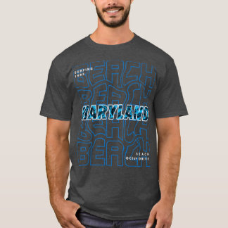 Camiseta Festa de praia em Maryland1